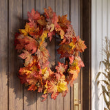 22” Maple Leaf Artificial Wreath