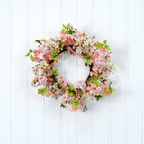 24" Cherry Blossom Wreath