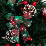 24in. Pre-Lit Fiber Optic Cosmopolitan Star Topped Artificial Christmas Tree with Decorative Planter