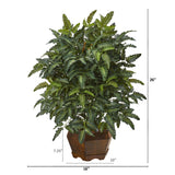 26” Bracken Fern Artificial Plant in Decorative Planter