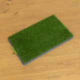 26.7" x 16.5" UV Resistant Artificial Pet Potty Grass Training Pad (Indoor/Outdoor)