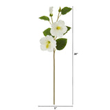 28” Hibiscus Artificial Flower (Set of 12)