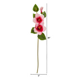 28” Hibiscus Artificial Flower (Set of 12)