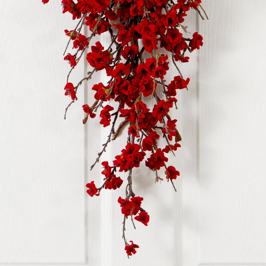 28” Plum Blossom Teardrop