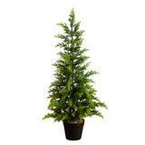 3' Artificial Cypress Topiary Christmas Tree