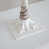 3’ Pre-Lit Artificial White Birch Tree with 120 Warm White LED Lights