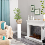 3’ Ruffle Fern Artificial Tree in Shell Shaped Planter