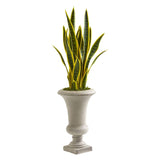 3’ Sansevieria Artificial Plant in Urn