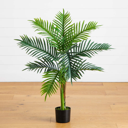 3' UV Resistant Artificial Double Robellini Palm Tree (Indoor/Outdoor)