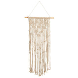 30" Boho Chic Waterfall Leaf Design Macrame Wall Art Décor"