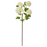 30” Snowball Hydrangea Artificial Flower (Set of 3)