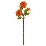 30” Zinnia Artificial Flower (Set of 6)