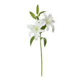 31” Rubrum Lily Artificial Flower (Set of 3)