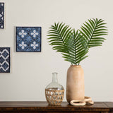 33" Artificial Palm Frond Stems - Set of 3