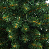 3.5’ Northern Rocky Spruce Artificial Christmas Tree with 50 Clear Lights and 154 Bendable Branches in Sand Colored Urn
