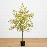 4' Autumn Nandina Artificial Fall Tree