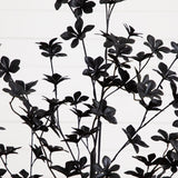 4' Artificial Halloween Black Enkianthus Tree