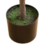 4' Artificial Real Touch Down Swept Norfolk Pine Tree with Natural Look