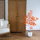 4' Autumn Paper Birch Artificial Fall Tree