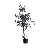 4’ Artificial Halloween Black Maple Tree