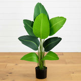 4’ Traveler's Palm Artificial Tree