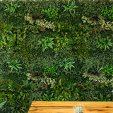 40” x 40” UV Resistant Madagascar Forest Artificial Living Wall Panel (Indoor/Outdoor)