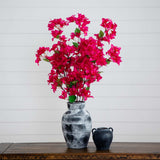 47" Artificial Bougainvillea Stems - Set of 3