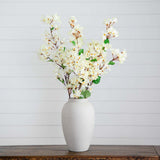 47" Artificial Bougainvillea Stems - Set of 3