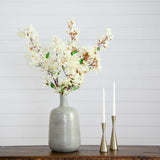 47" Artificial Bougainvillea Stems - Set of 3