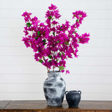47" Artificial Bougainvillea Stems - Set of 3