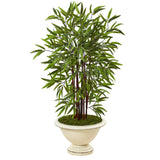 47” Bamboo Artificial Tree in Decorative Urn