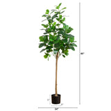 5’ Artificial Audrey Ficus Tree