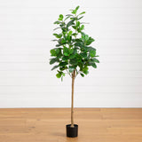 5’ Artificial Audrey Ficus Tree