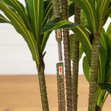 5' Artificial Real Touch Dracaena in Decorative Planter