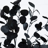 5' Artificial Halloween Black Eucalyptus Tree