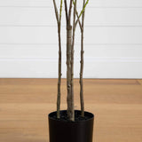 5' Artificial Heart Shaped Ficus Leaf Tree