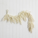 5' Artificial Real Touch White Norfolk Island Pine Garland with Natural Look