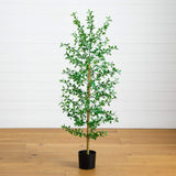 5' Artificial Shady Lady Black Olive Tree