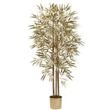 5' Golden Bamboo Tree w/880 Lvs