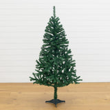 5' Northern Tip Pine Artificial Christmas Tree with 150 Clear LED Lights