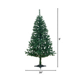 5' Northern Tip Pine Artificial Christmas Tree with 150 Clear LED Lights