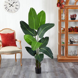 5’ Traveler's Palm Artificial Tree