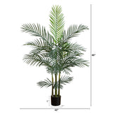 5' UV Resistant Artificial Areca Palm Tree (Indoor/Outdoor)