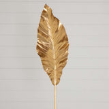 53" Artificial Gold Traveler's Palm Stems - Set of 3