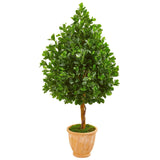 58” Evergreen Artificial Tree in Terra Cotta Planter