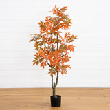 5' Autumn Sumac Artificial Fall Tree