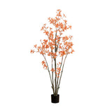 6’ Autumn Pieris Artificial Fall Tree