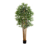 6'  Fancy Style Bamboo Silk Tree