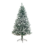 6' Flocked West Virginia Fir Artificial Christmas Tree