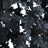 6' Artificial Halloween Black Oak Tree